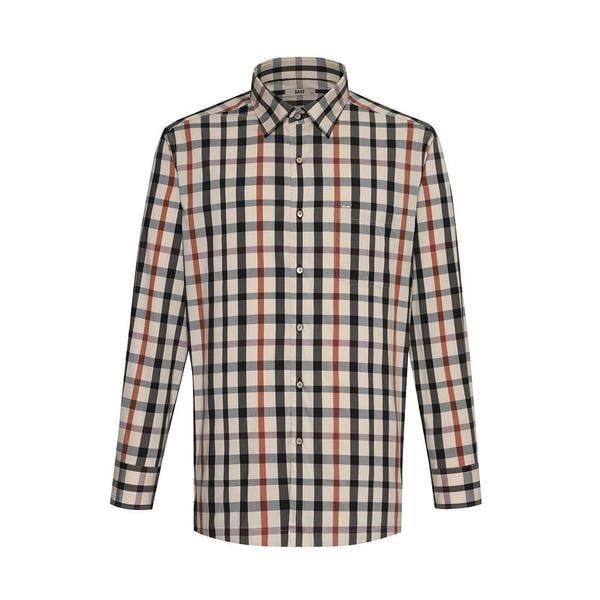 コットン混紡ミディアムハウスクチェックシャツレギュラー핏__DLA1SHCL142I1