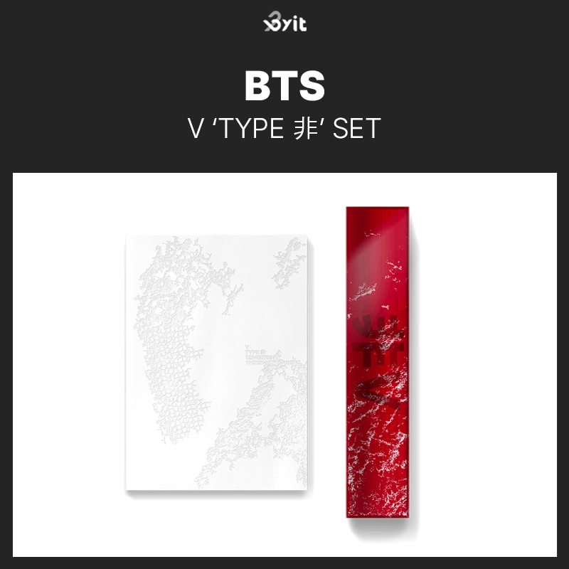 【公式】 ONLINE特典 BTS V TYPE 非 SET PHOTOBOOK テテ 防弾少年団 キム・テヒョン キムテヒョン ヴィ 正規品