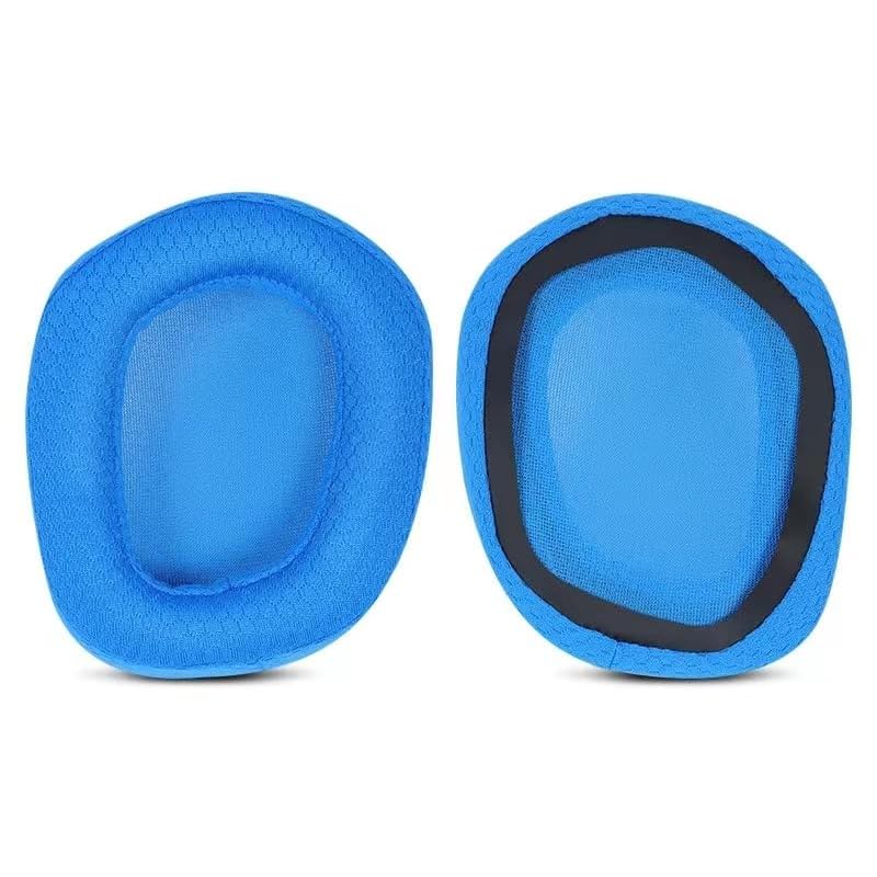 G335 & G535 イヤーパッド イヤーカップ Logitech G535 ゲーミングヘッドセット / G335 / G733 ゲーム用ヘッドフォンに対応 (イヤーパッドブルー)