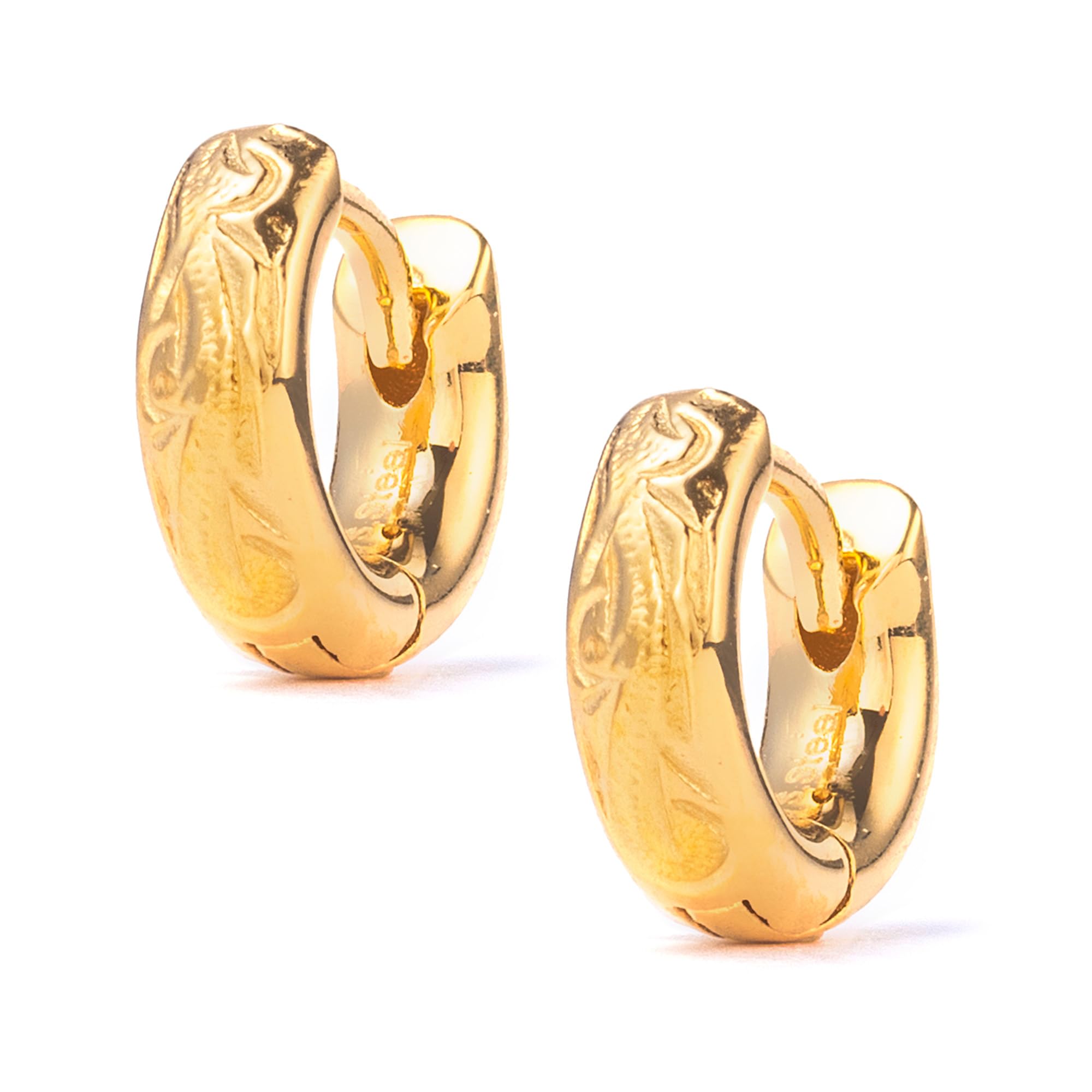 【Cisst Liber】ハワイアンジュエリー ピアス フープピアス メンズ レディース ブランド 錆びない つけっぱなし 小ぶり 小さめ サージカルステンレス ステンレス 金属アレルギー対応 片耳