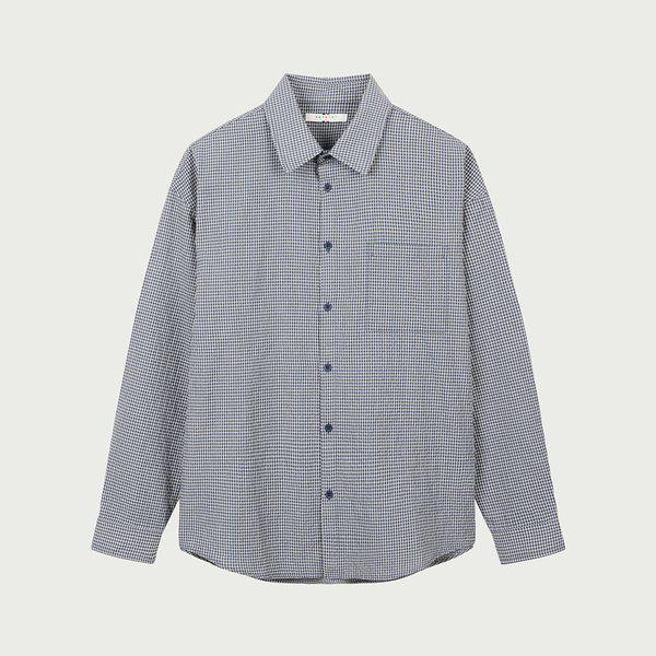 []男性ワンポケットチェックシャツ_275(10560-020-202-25)