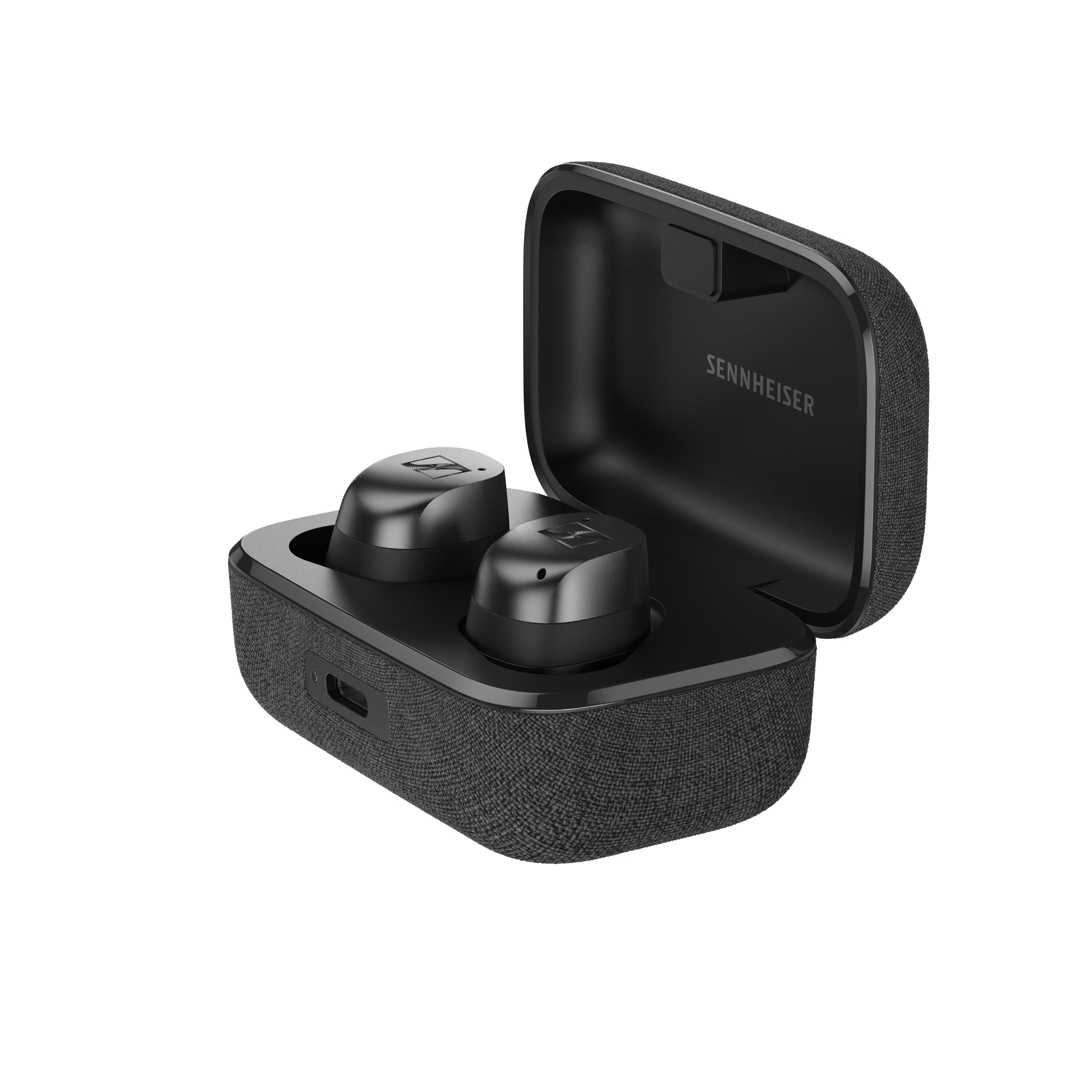 ゼンハイザー Sennheiser ワイヤレスイヤホン MOMENTUM True Wireless 4 ブラックグラファイト 高性能ドライバー 30時間再生 ハイブリッドアダプティブノイズキャンセリ
