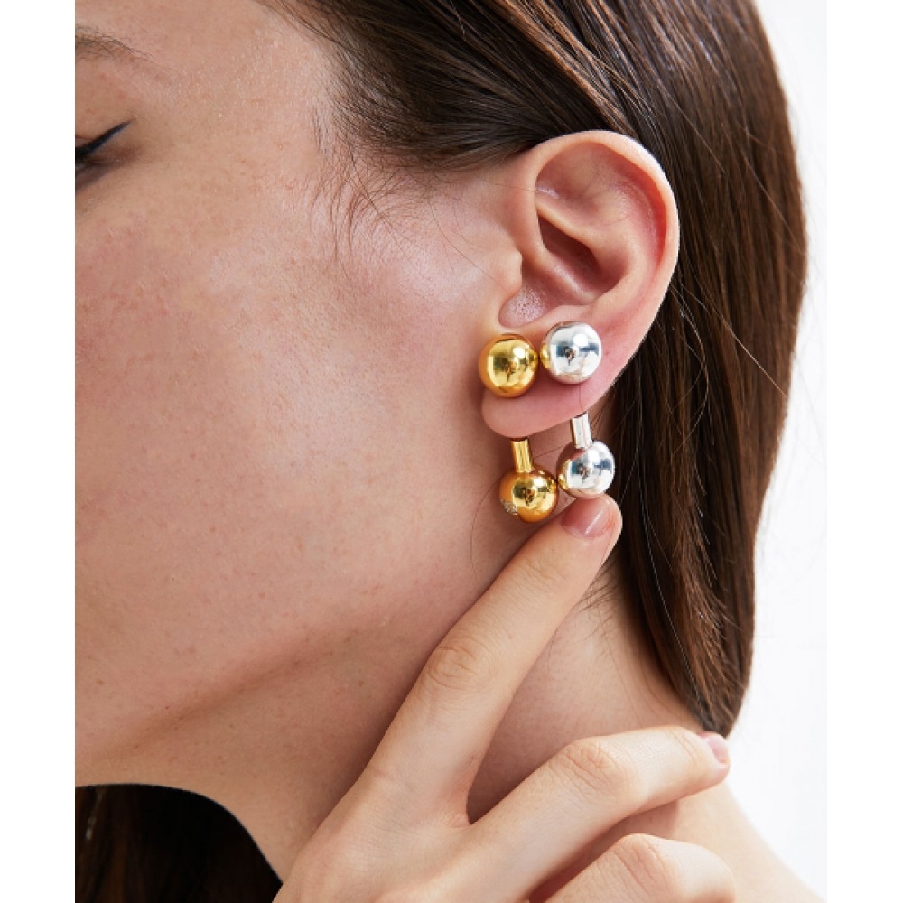 GRASSE マチネチャンキーバーベルシングルピアス