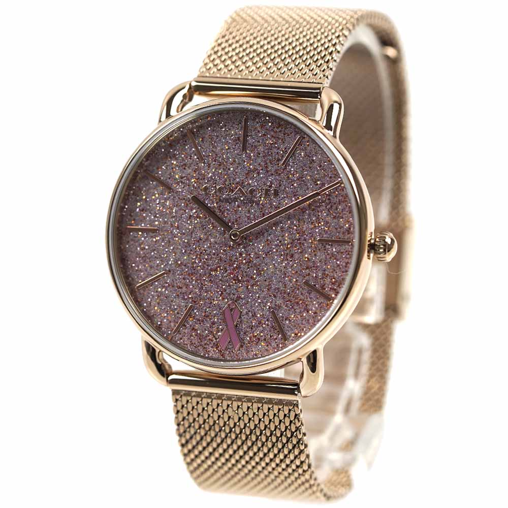 コーチ COACH 腕時計 エリオット ELLIOT 36mm CG ピンクグリッター ダイヤル & リボン CG メッシュ 14504212