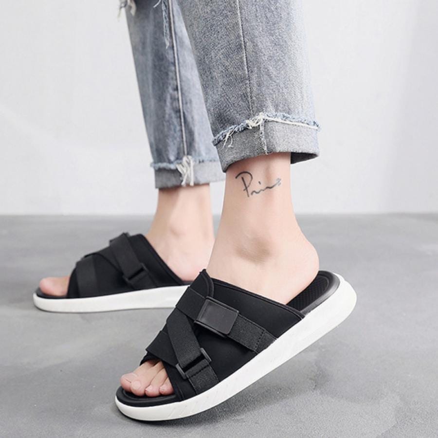 サンダルビジネスメンズ革夏用作りトングスリッパカジュアルシューズビーチサンダルスリッポン紳士用軽量通気涼しいい履き心地痛くない