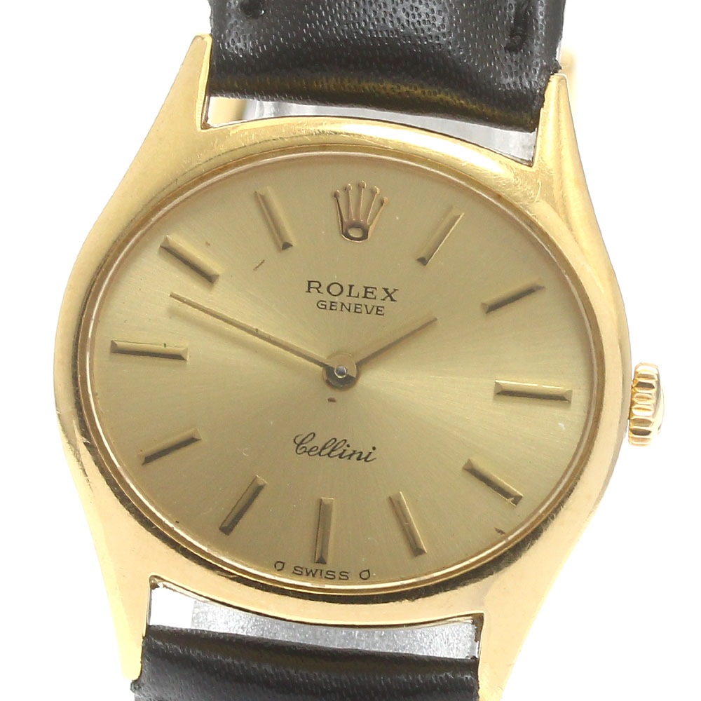 ロレックス ROLEX 3809 チェリーニ K18YG Cal.1600 手巻き レディース _878841【中古】 137,500円