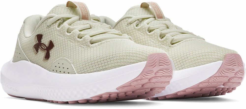 アンダーアーマー DOM-3027007-110-24.0 レディース ランニングシューズ UAチャージド サージ4（Summit White・サイズ：24.0cm） DOM302700711024