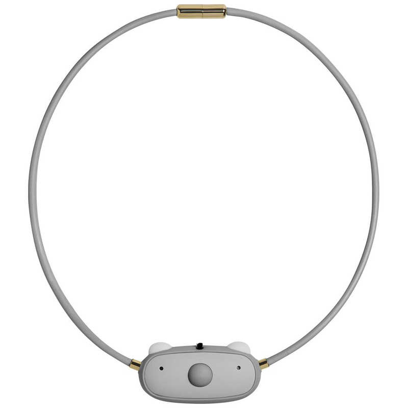 IBLE　首に掛けるだけの空気清浄機 for KIDS Airvida C1 エアビーダ PM2.5対応 グレー　AIRVIDAC1-GY