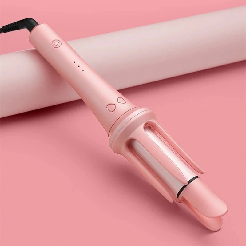 あごひげ用 魔法のヘア 旅行 新品ヘアストレート＆カール 大波 女性用の魔法のヘアスティック 携帯便利 32mm 自動巻き