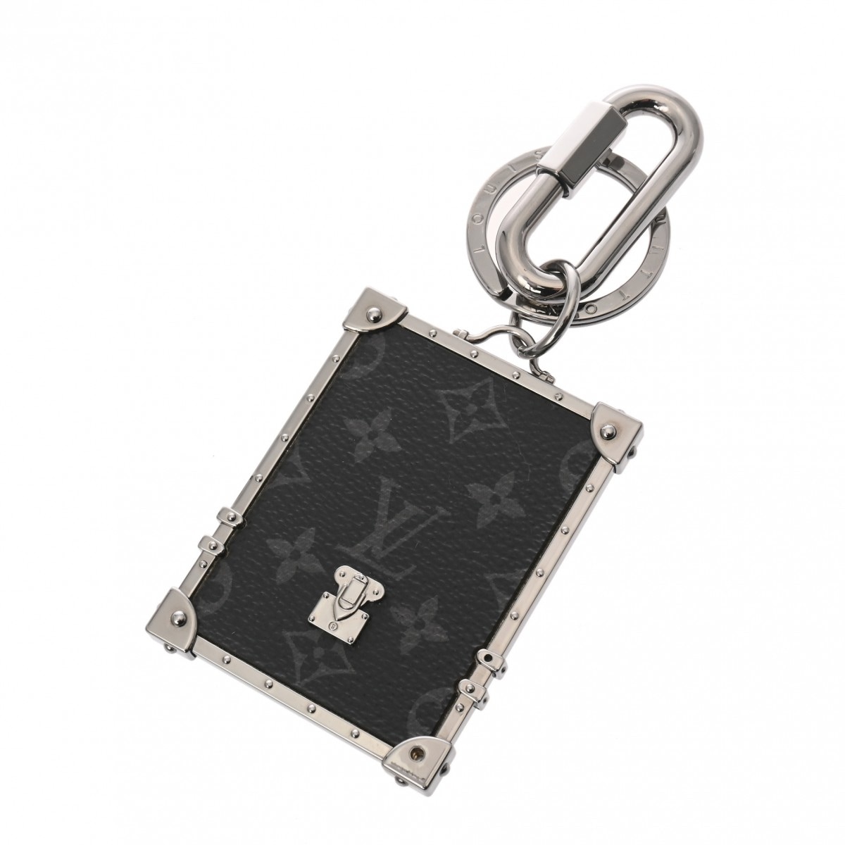 モノグラムエクリプス ポルトクレミニトランク ブラック M68284 ユニセックス モノグラムキャンバス キーホルダー Aランク 中古 銀蔵