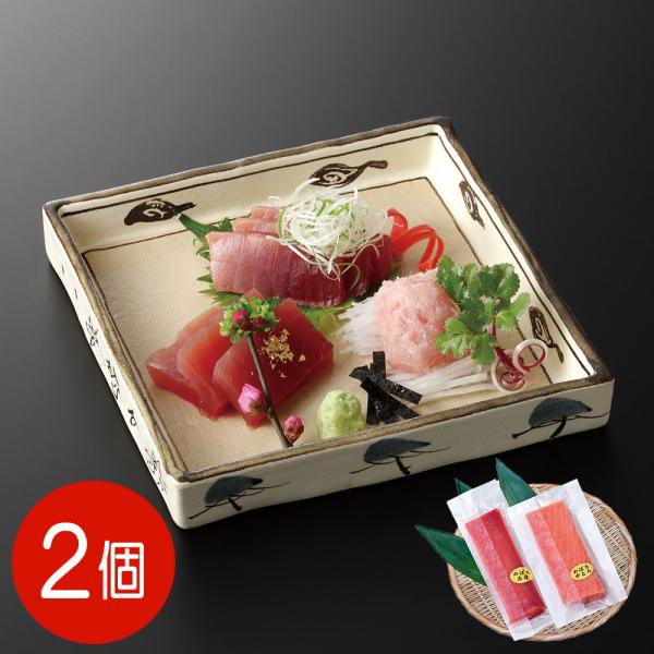 国産 めばちマグロ 赤身・中とろセット 2パック / まぐろ 鮪 冷凍