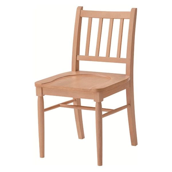 ダイニングチェア ナチュラル （約W43×D49×H78.5×SH45cm） 完成品