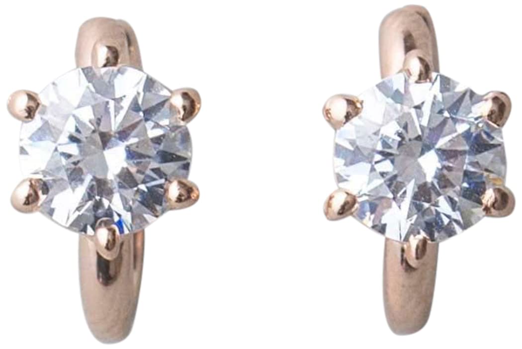 (エテ) ete ティンクル ラウンド イヤリング 841042 FREE ピンクゴールド