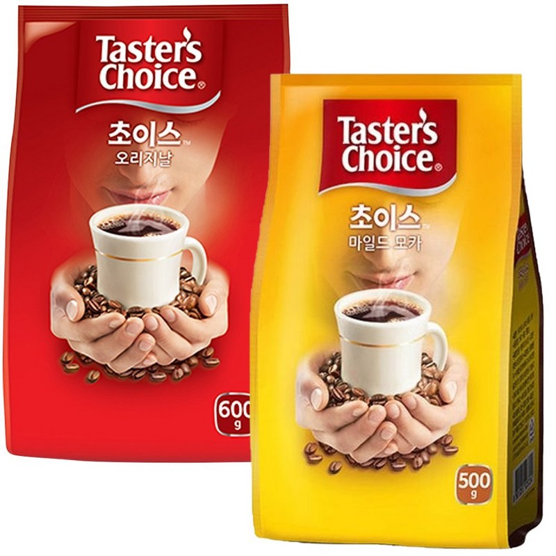 ネスカフェ テイスターズ チョイスコーヒー 2種（オリジナル600g+モカ500g1100g）1セッ