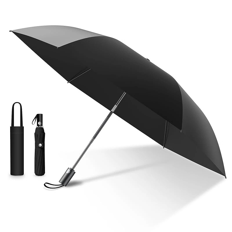 【JIS認証】日傘 UVカット100遮光遮熱 折り畳み日傘【2024業界初！安全式自動開閉】Blozey折りたたみ傘 大きい超軽量 熱中症対策 肌を守る 折りたたみ日傘 晴雨兼用 耐風頑丈 携帯便利