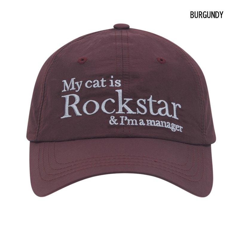 SEVENTEENウォヌ着用JOEGUSHのRockstar cat Nylon cap Wonwoo Pick! Rockstar cat Nylon cap | Kgifts.shop