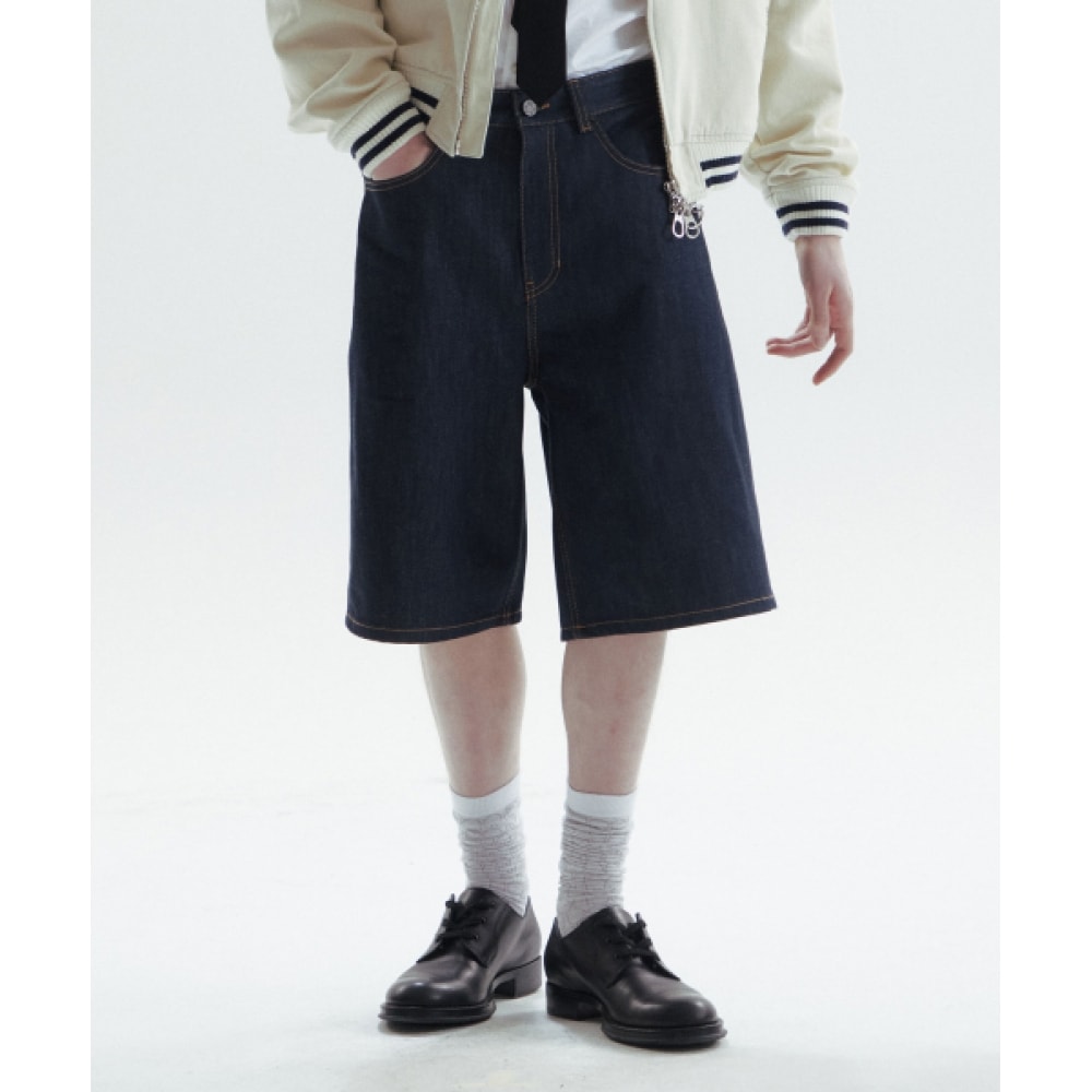 CHOWOO セルビジ バミューダパンツ-ブルー(男)