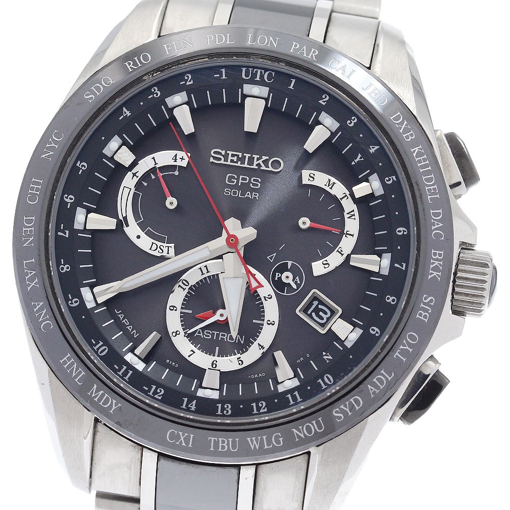 セイコー SEIKO SBXB041/8X53-0AB0-2 アストロン デイデイト ソーラー電波 メンズ _920319【中古】