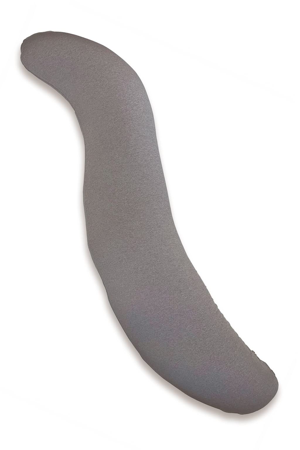 金鵄 抱き枕 ビーズクッション 115x20 S字型 (接触冷感, マルモア グレー) 5,016円