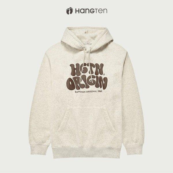 공용백브러쉬퍼프로고후드티셔츠 10540-031-823-12G-SH