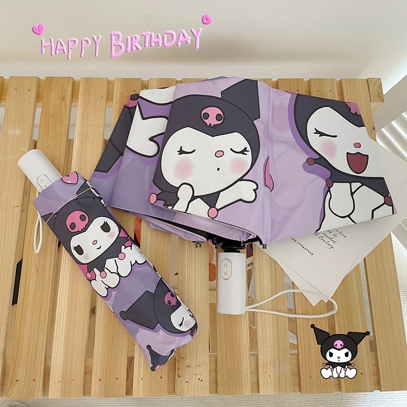 クロミ 傘 全自動 レディース日傘 かわいい 晴雨兼用傘 日焼け防止 Uvカット