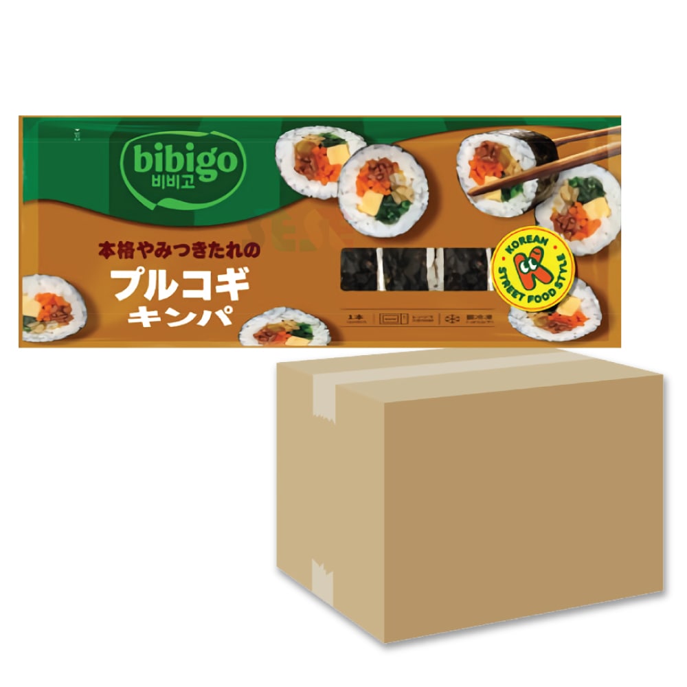 【冷凍】 プルゴギ キンパ 18袋セット 250g / ビビゴ CJ 韓国料理 海苔巻き キムパブ ノリマキ プルゴギ ツナ マヨ キムチ チーズ オリジナル