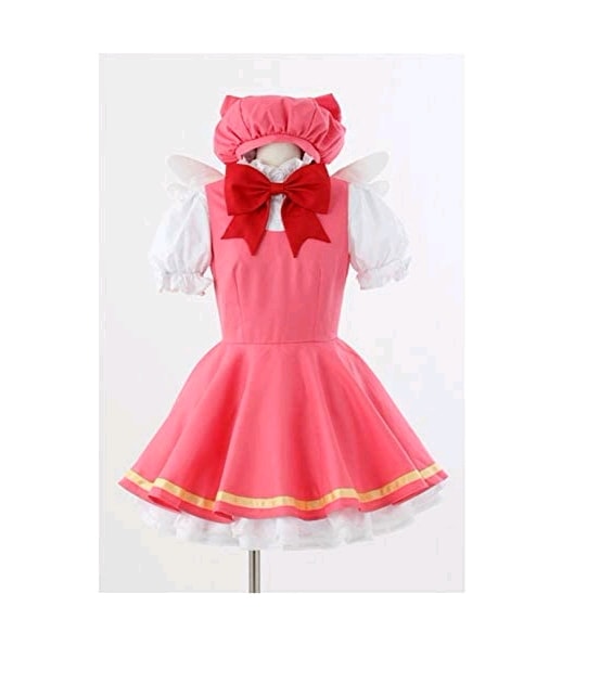 コスプレ衣 カードキャプターさくら 木之本 きのもと さくら 風 ハロウィ コスチューム イベント