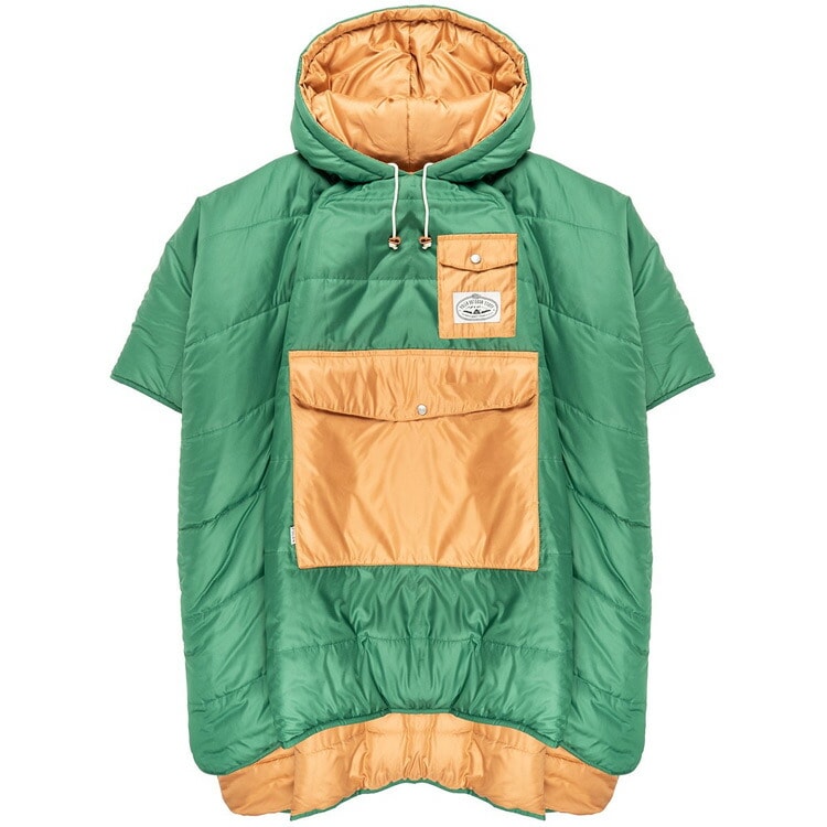 ポーラー REVERSIBLE PONCHO ALFALFA DUNE #204EQU5601