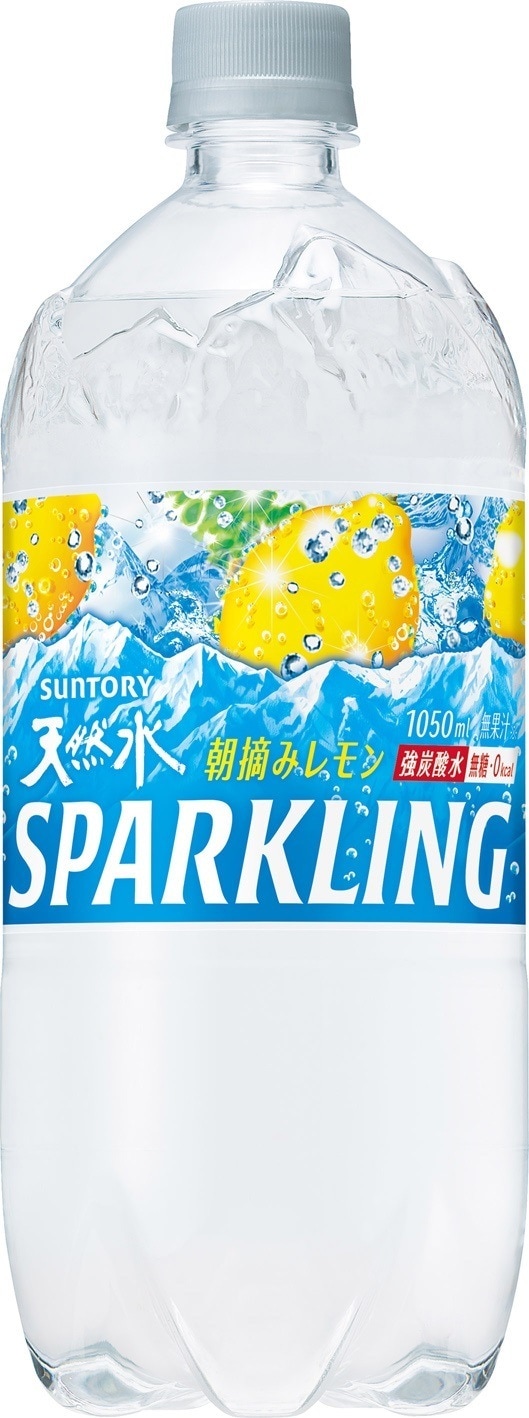 【送料無料】 サントリー 天然水スパークリング レモン 1050ml 1.05L2ケース/24本