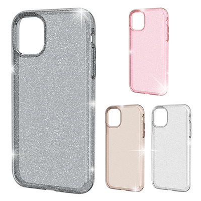 iPhone 13 12 11 シリーズ 対応 カバー 背面 glitter tpu case ...のサムネイル