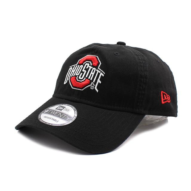 ストラップバックキャップ 帽子 9twenty メンズ レディース NCAA オハイオステイト バックアイズ フリーサイズ