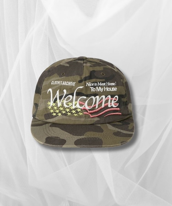 トレンド ロゴ キャップ[AEAE] WELCOME WASHED CAP トレンド ロゴ キャップ[AEAE] WELCOME WASHED CAP (AEAE