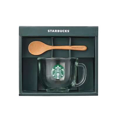 Starbucks - 【韓国スタバ】スターバックス　キャンプ　カトラリー　アウトドア用品　キャンプ用品 Qoo10] スターバックス サイレン グラスボウル ウッドスプーン