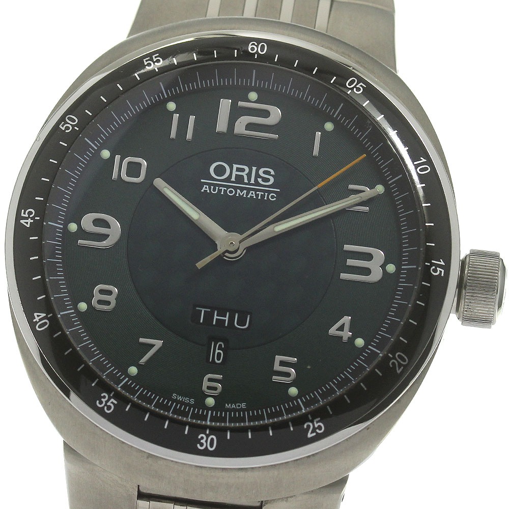 オリス ORIS 7589 TT3 デイデイト 自動巻き メンズ _837776【中古】
