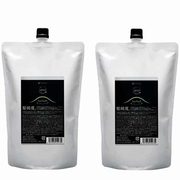 QUO クゥオ ヘアバス H シャンプー 850ml レフィル 2個セット