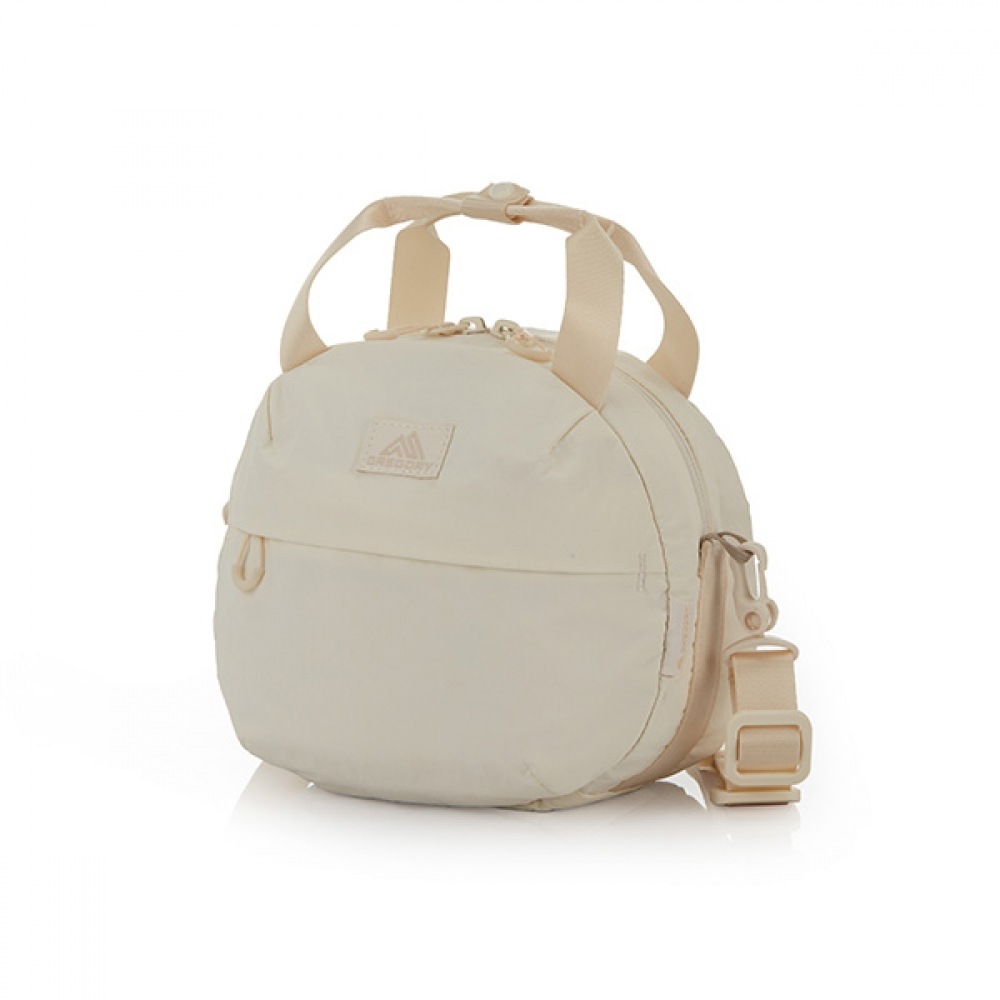 [Gregory] グレゴリーレジンラウンドクロスボディバッグ-アイボリーホワイト