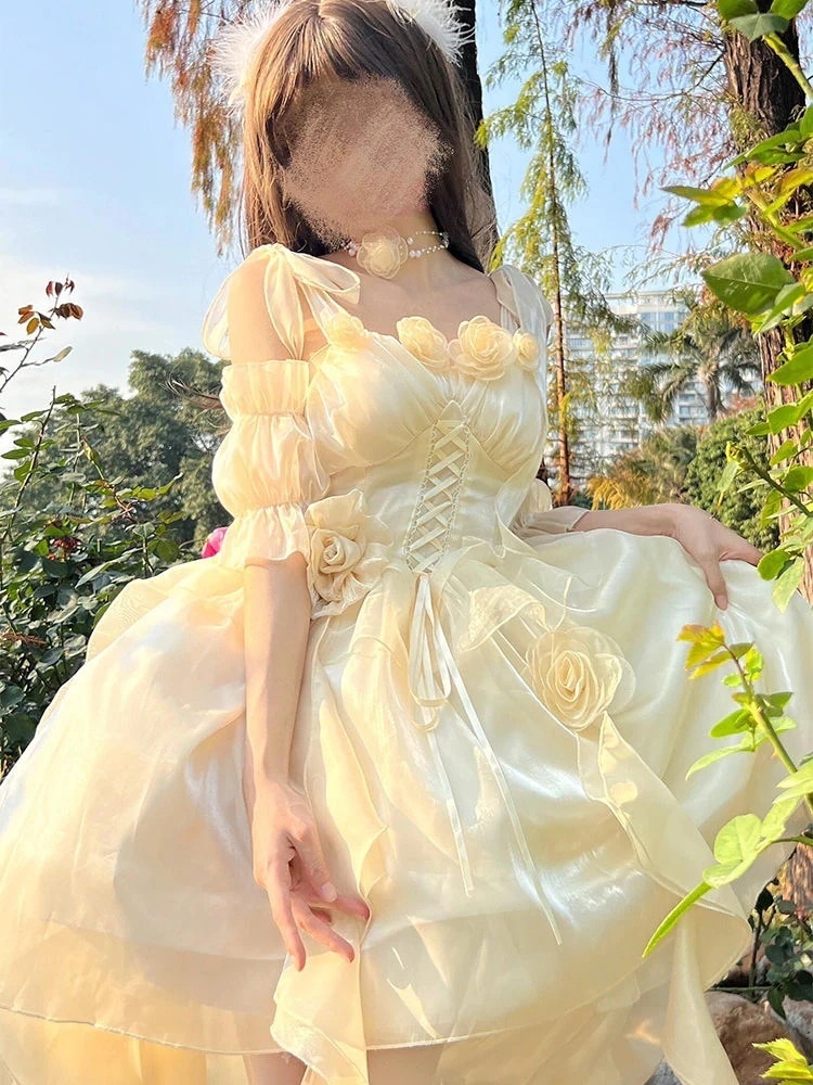 甘くて優しいスタイルロリータサスペンダーハイエンドスーパースカートロリータプリンセスドレスワンピースドレスドレス