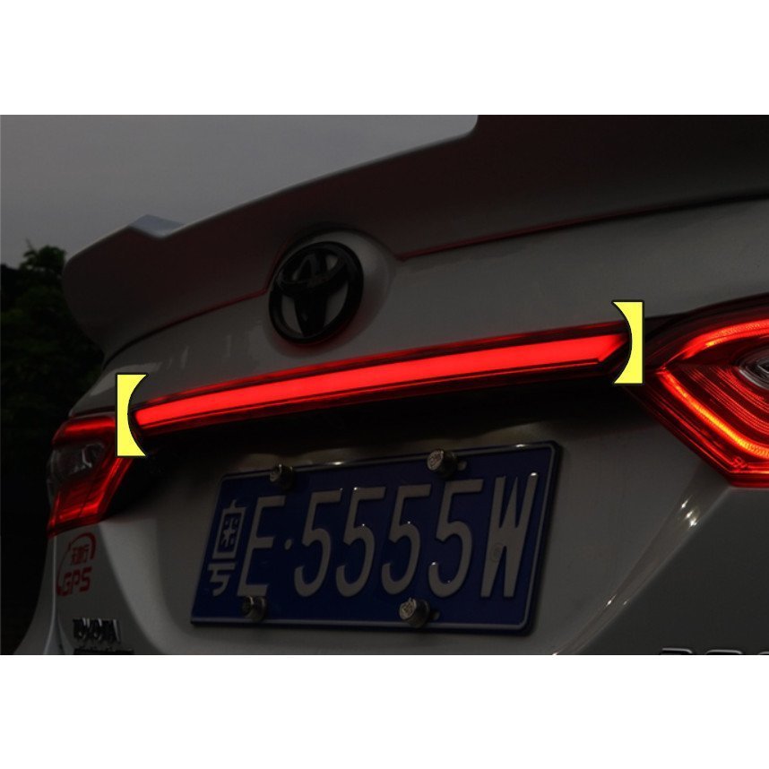 新作 流れる LED テールランプ 新型カムリ 70系 CAMRY シーケンシャル　テールゲートランプ　テールライト Bタイプ　ドレスアップ