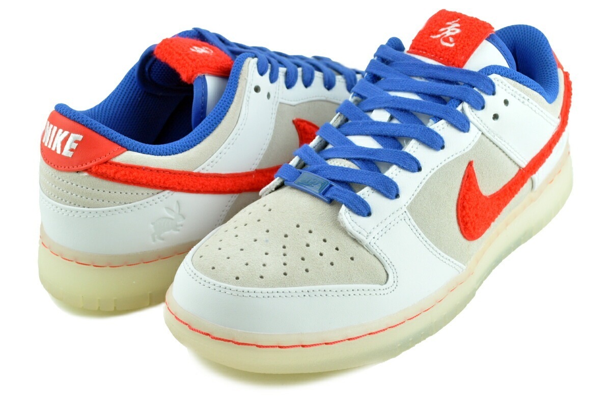 ダンク ロー レトロ プレミアム 干支 兎 卯年 ホワイト クリムゾン ブルー fd4203-161