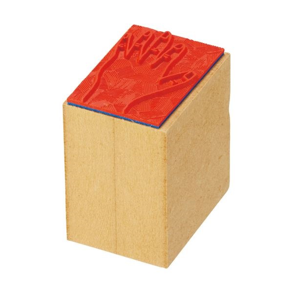 ティティメディカル 医学ゴム印手の甲/右 小判 1個 [x10セット]