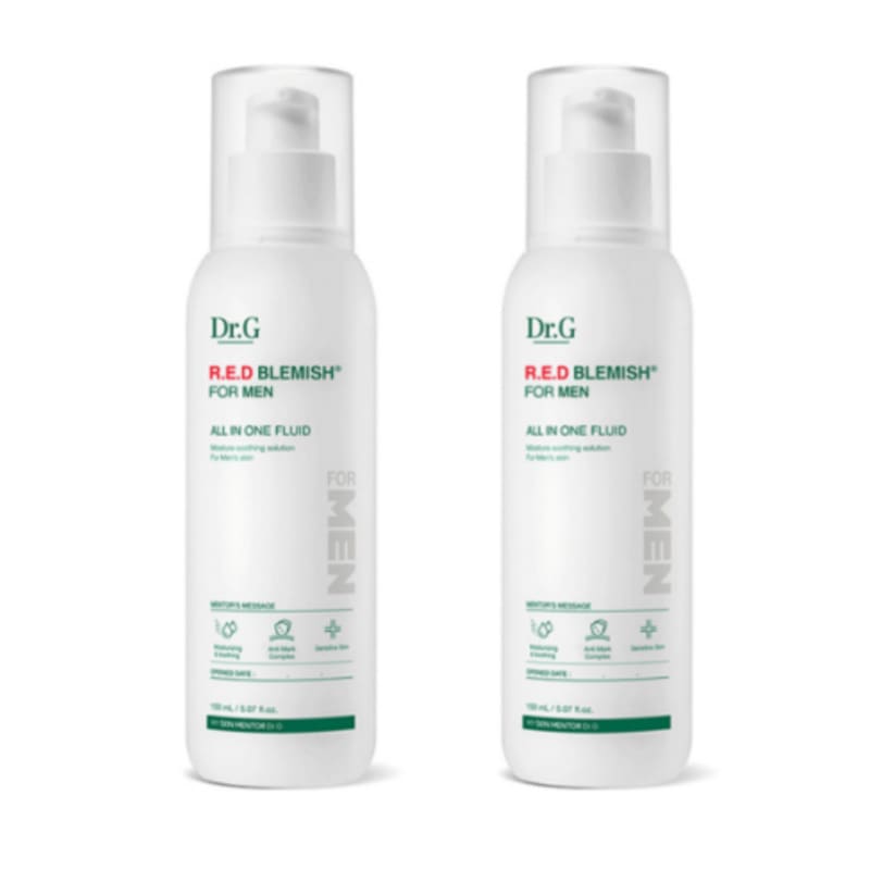 [1+1] 一つの流体におけるマンオール用の赤い斑点 150ml, 敏感肌 しっとり 鎮静 スポットアクティビティ集中ケア さわやかなフルード製剤