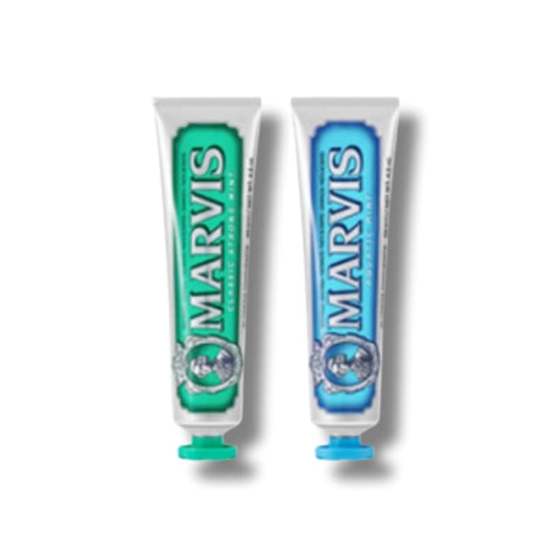 【2点セット】 歯磨き粉 クラシック 85ml×1個+ アクア 85ml×1個