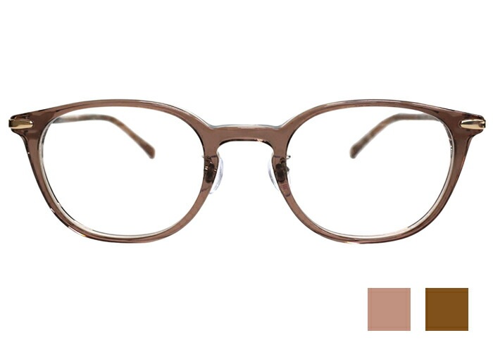 メガネ 05-0008 レディース チタン セル （フレームのみ / 度付き / 度なし 伊達） 老眼鏡 遠近両用 46ロ21 js1