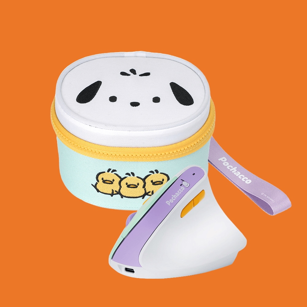 ポチャコ バーティカルマウス ワイヤレス 無騒音 キャラクター 人間工学 手首 楽な 5,802円