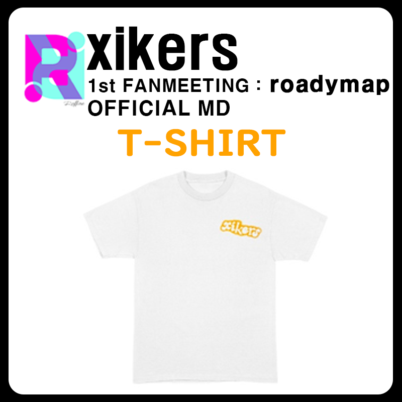 6月初旬以降発送 [T-SHIRT] xikers ‐ 1st FANMEETING : roadymap OFFICIAL MD