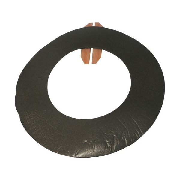 日東エルマテリアル LSパイプスハット 厚さ2.5x外径240x内径135mm ブラック （20枚） 16,358円