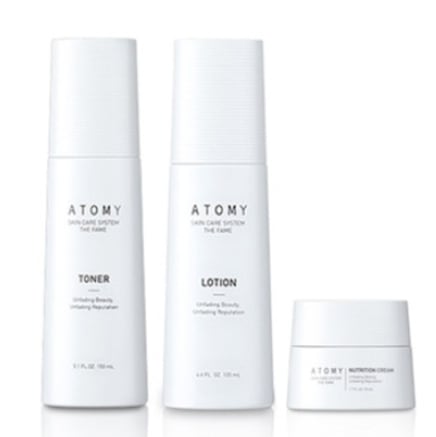 Skincare line THE FAME 3点セット(Skin+Lotion+Cream)