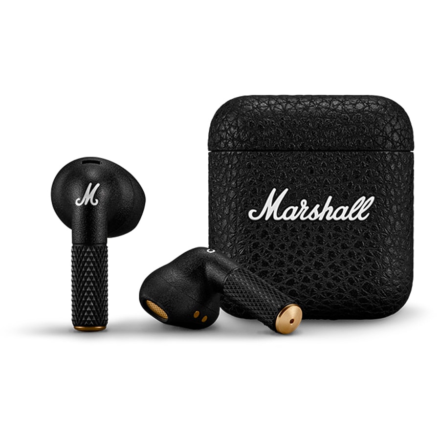 マーシャル MINOR4BLACK 完全ワイヤレス　Bluetoothイヤホン(ブラック) MINOR4BLACK