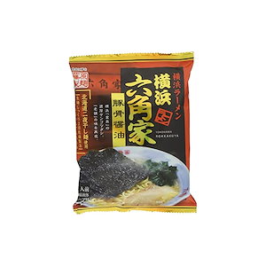 藤原製麺 横浜ラーメン六角家豚骨醤油 122g10袋