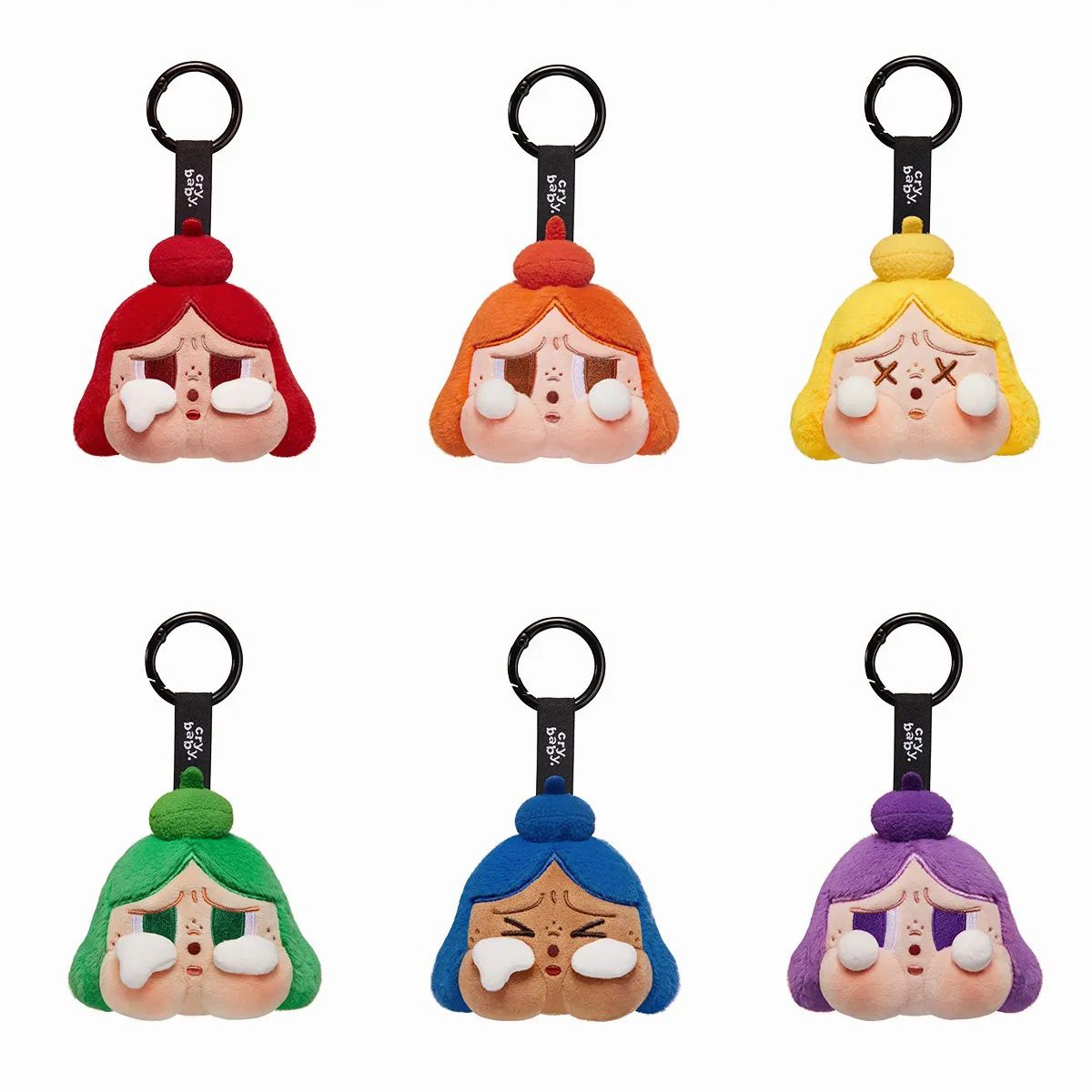 公式正規品 POP MART CRYBABY CHEER UP, BABY! シリーズ ぬいぐるみペンダントブラインドボックス ガチャポン